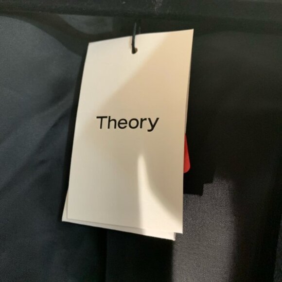 Theory Christopher OP Houndstooth Print Wool Coat - Picture 5 of 6